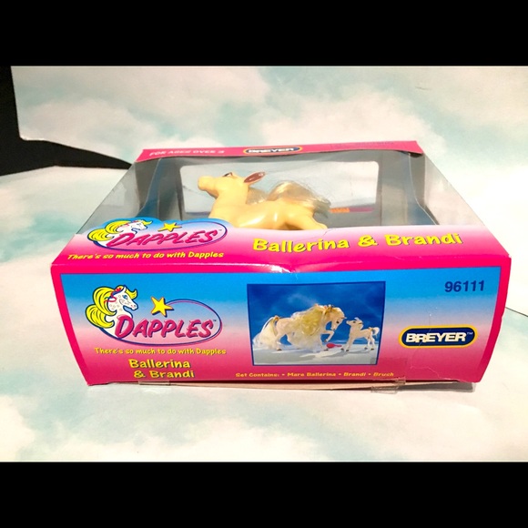 DAPPLES BREYER HORSE 90s Ballerina & Brandi Box - Picture 8 of 11